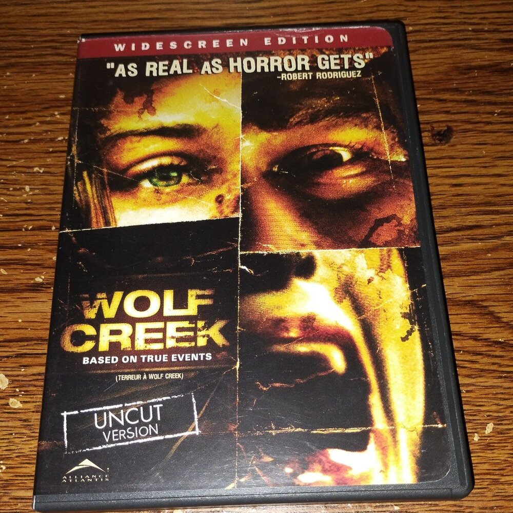 Wolf Creek Uncut Widescreen  Edition (DVD, Canadian, 2005)